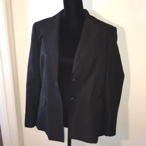 Evan piccone black blazer jacket size 16